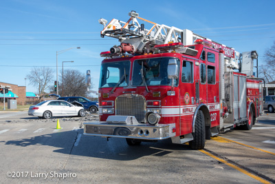 Buffalo Grove Fire Department IL MVA with injuries Lake Cook Road and Arlington Heights Road #larryshapiro shapirophotography.net Larry Shapiro photographer 3-10-17